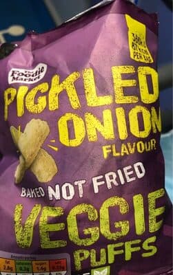 Pickled Onion Veggie Puffs