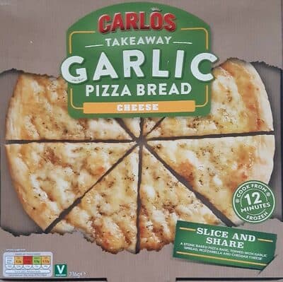 Carlos Garlic Pizza Bread