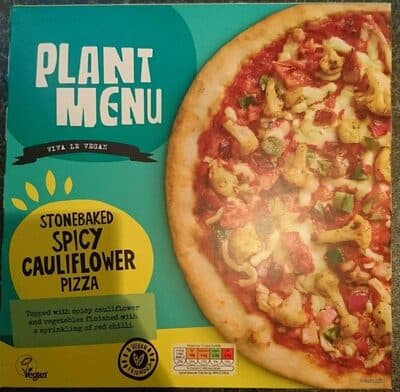 Stonebaked Spicy Cauliflower Pizza
