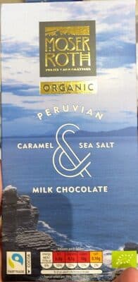 Caramel & Sea salt Milk Chocolate