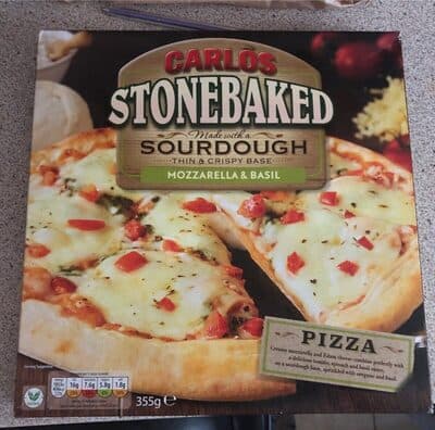 Mozzarella and Basil Pizza