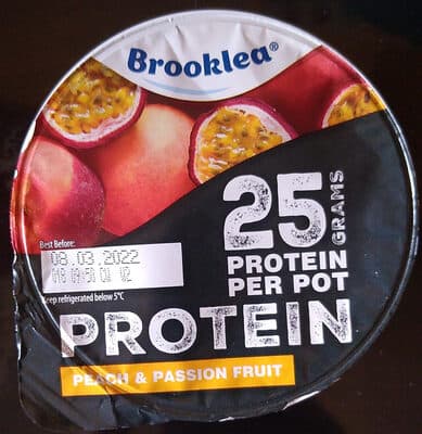 Protein Pot: Peach & Passion fruit