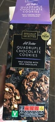 All Butter QUADRUPLE CHOCOLATE COOKIES