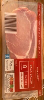 Reduced Salt Back Bacon