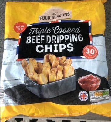 Beef dripping chips