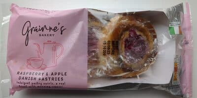 Raspberry & Apple Danish pastries