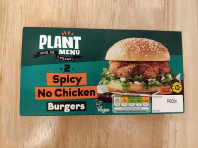 Spicy No Chicken Burgers