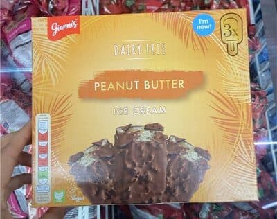 Peanut butter ice cream