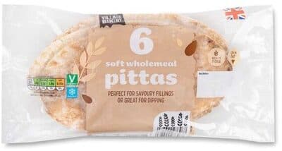 Wholemeal Pittas