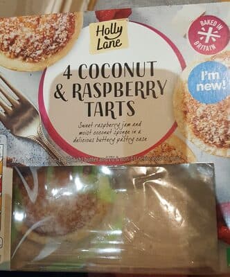 coconut&raspberry tarts