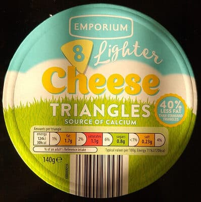 Lighter Cheese Triangles