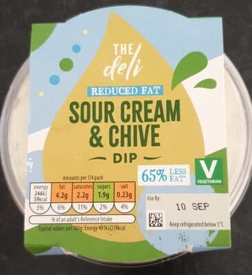 Sour cream and chive