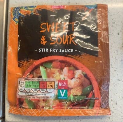 Sweet & sour stir fry sauce