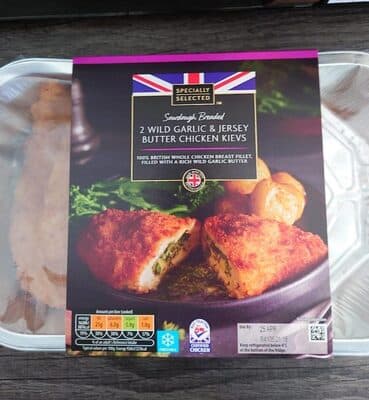 Wild Garlic and Jersey Butter Chicken Kievs