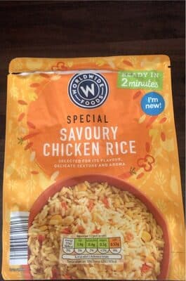 Savoury chicken rice