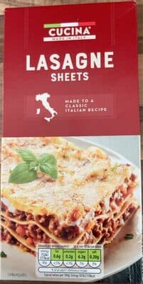 Lasagne Sheets