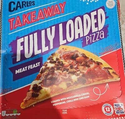 Carlos Takeaway Fully Loaded Meat Feast