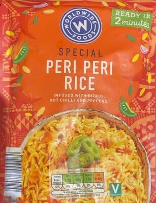 Special peri peri rice