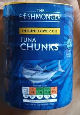 Tuna Chunks In Sunflower Oil