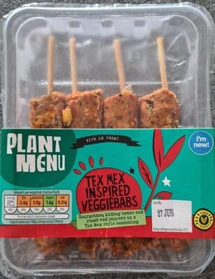 Plant Menu Tex Mex Inspired Veggiebabs