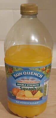 Orange and Pineapple Squash