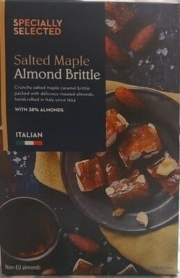 Salted Maple Almond Brittle