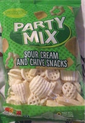 sour cream and chive snacks