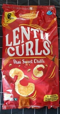 Lentil Curls Thai Sweet Chilli