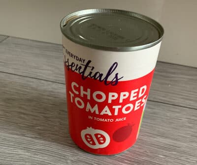 Chopped tomatoes