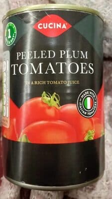 Peeled plum Tomatoes