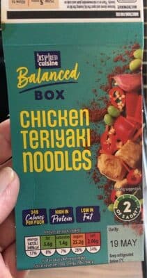 Chicken Teriyaki Noodes