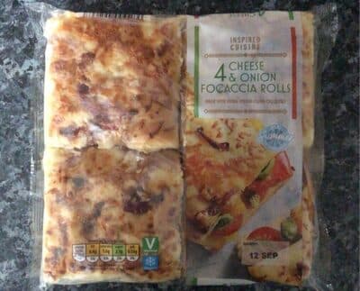 Cheese & Onion Foccacia Rolls