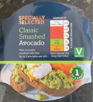 Classic Smashed Avocado
