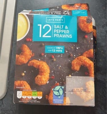 Salt & pepper prawns