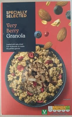 Very berry granola