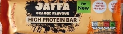 Jaffa Orange Flavour High Protein Bar