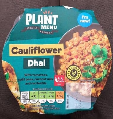 Cauliflower Dhal