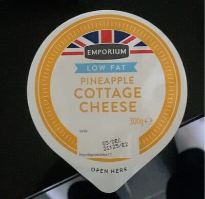 Pineapple cottage cheese