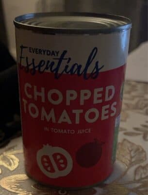 Chopped tomatoes in tomato juice