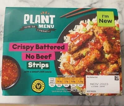 Crispy Battered No Beef Strips