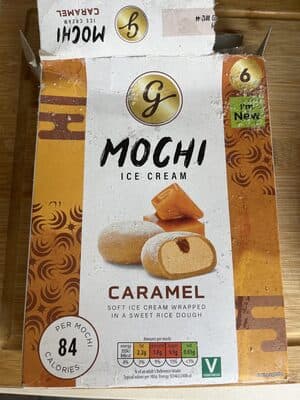 Mochi Ice Cream Caramel