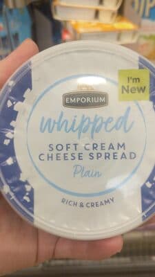 Whipped Soft Cream Cheese Spread
