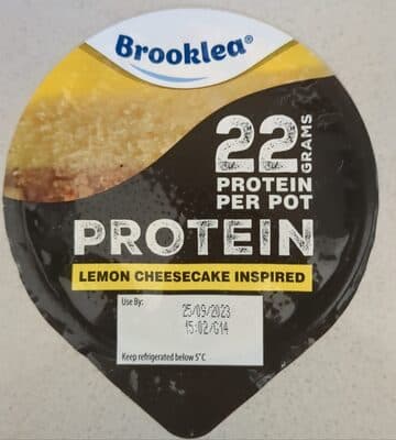 Protein Pot: Lemon cheesecake