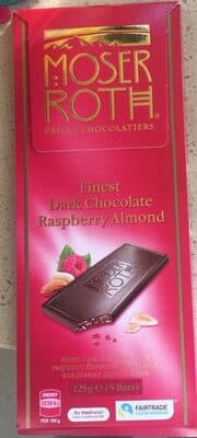 Finest Dark Chocolate Raspberry Almond