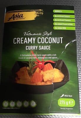 Creamy Coconut Curry Sauce