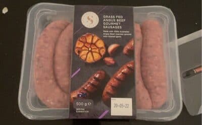 Grass Fed Angus Beef Gourmet Sausage