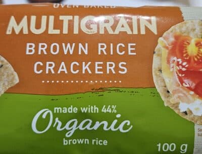 Multi Grain Brown Rice Crackers