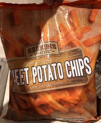 Sweet potato chips
