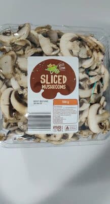 Sliced Mushrooms