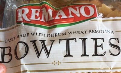 Pasta bowties
